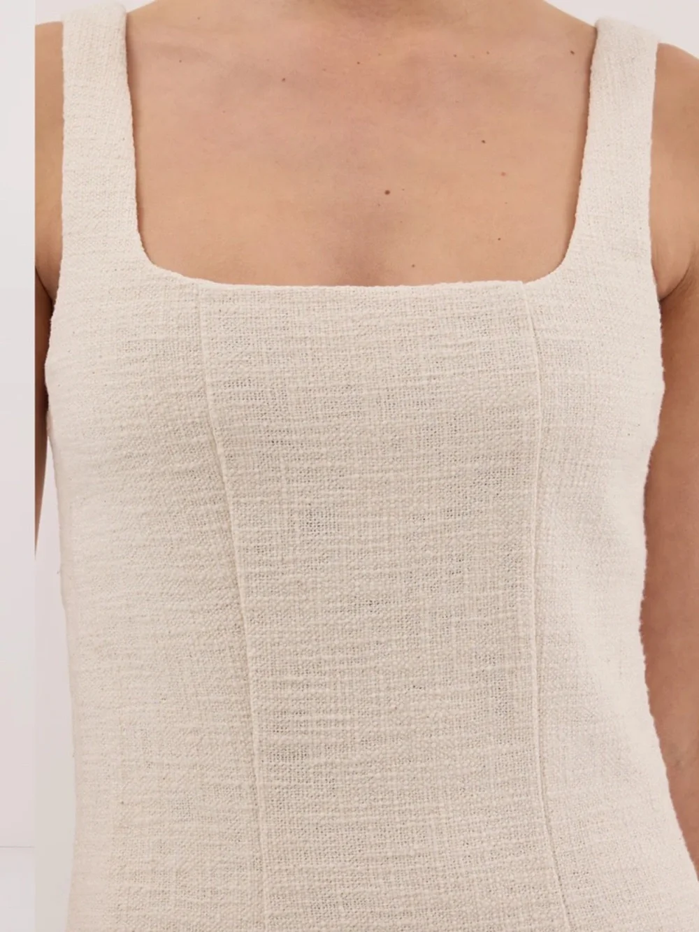 NWT DISSH Nieve Natural Mini Dress - Picture 4 of 9